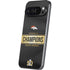 NFL Denver Broncos Super Bowl 50 Champions Black Pixel 9 Pro XL Skin